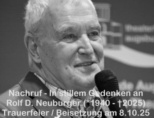 Nachruf Rolf D. Neuburger (*1940 – †2025) / Trauerfeier u. Beisetzung am 8.10.25, 10 h (Hermanfriedhof)